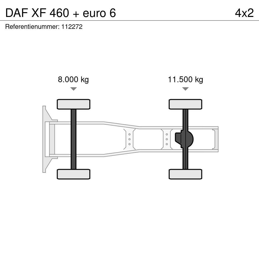 DAF XF 460 + euro 6 Tahače