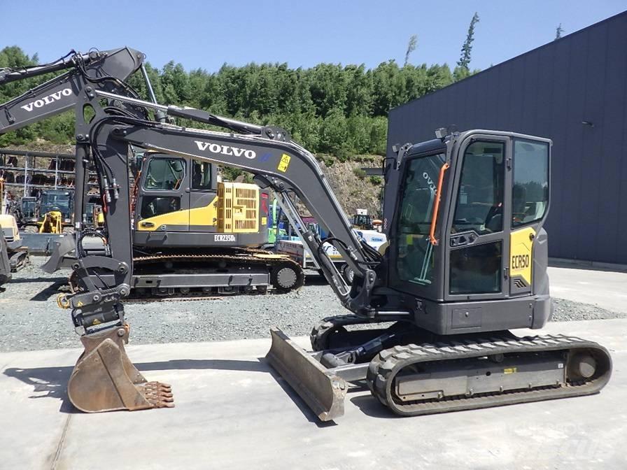 Volvo ECR 50 F Mini rýpadla < 7t