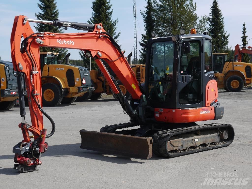 Kubota U 57-4 Mini rýpadla < 7t