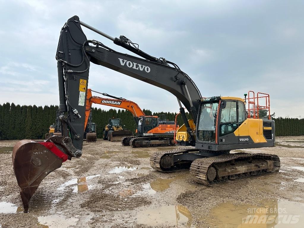 Volvo EC 220 EL Pásová rýpadla