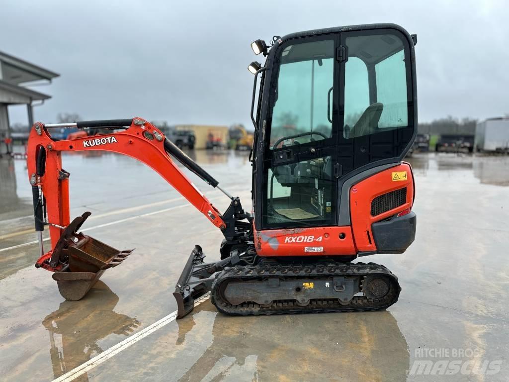 Kubota KX 018-4 Mini rýpadla < 7t
