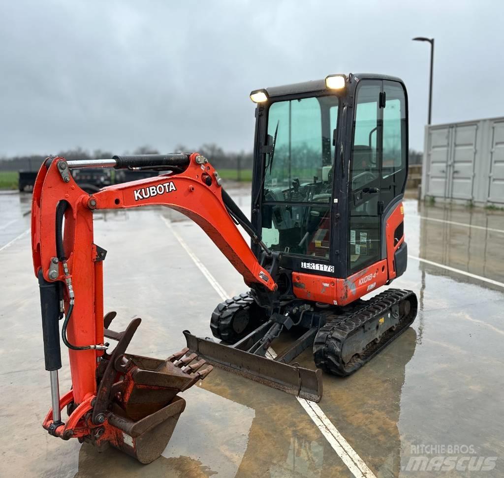 Kubota KX 018-4 Mini rýpadla < 7t