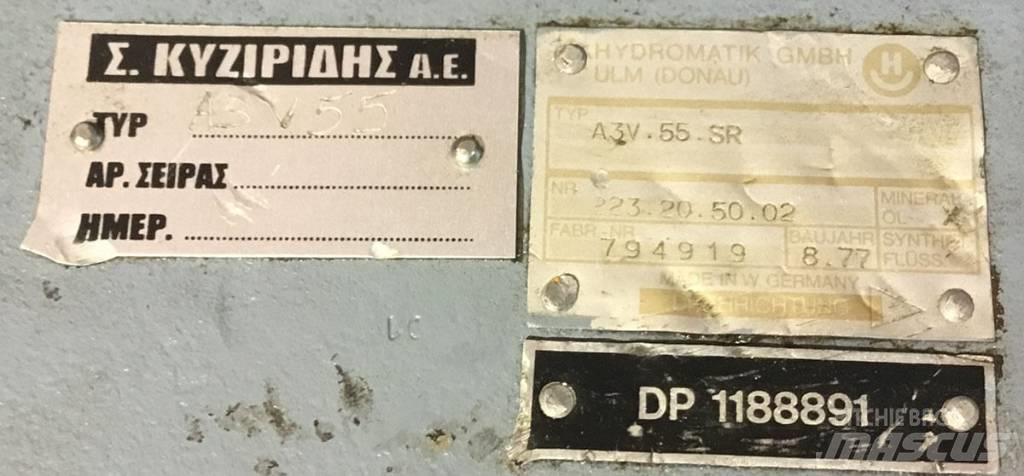Hydromatik A3V55 SR Hydraulika