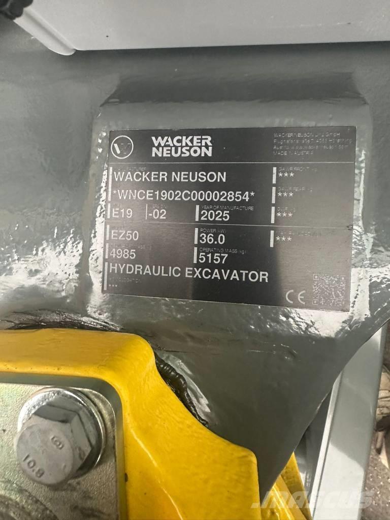 Wacker Neuson EZ 50 Mini rýpadla < 7t