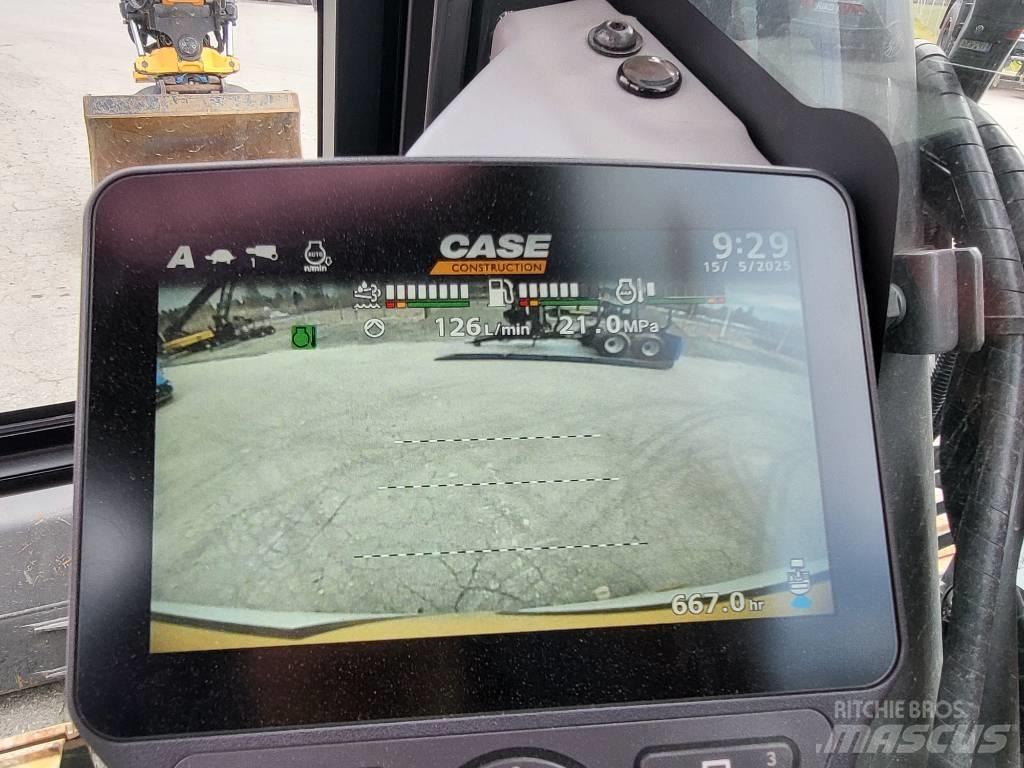 CASE CX 145 D SR Pásová rýpadla