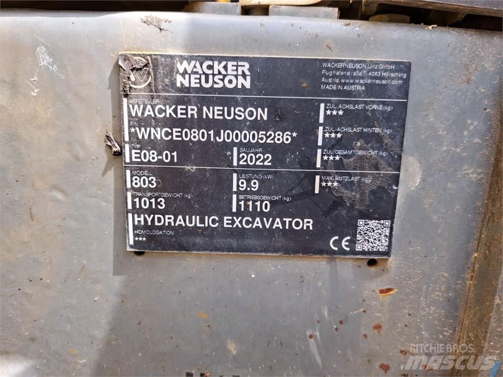 Wacker Neuson 803 Pásová rýpadla