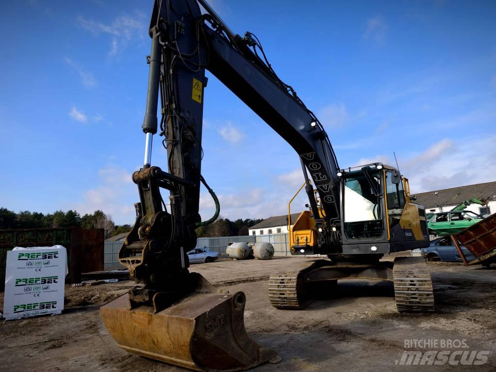 Volvo EC220EL Pásová rýpadla