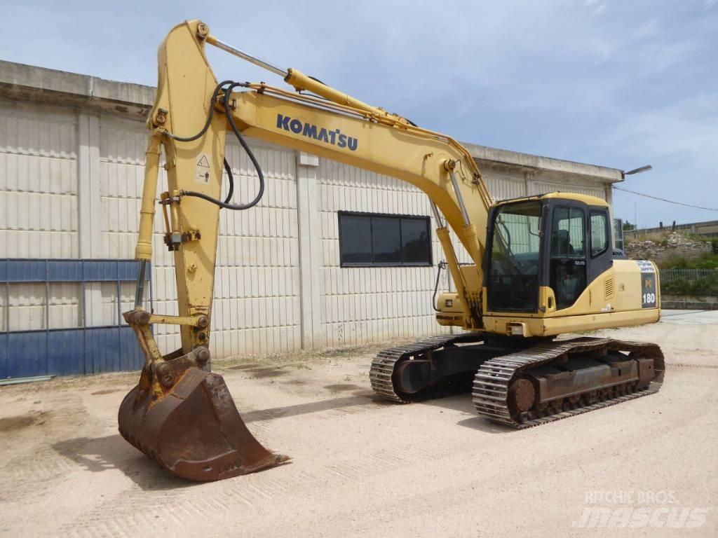 Komatsu PC180NLC-7K Pásová rýpadla
