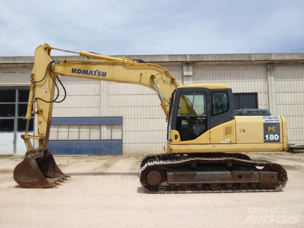 Komatsu PC180NLC-7K Pásová rýpadla