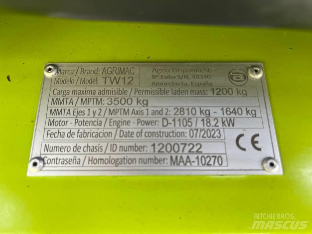 Agrimac TW 12 Dieselové vozíky