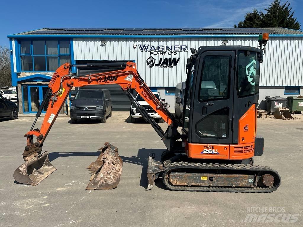 Hitachi ZX 26 U-6 Mini rýpadla < 7t