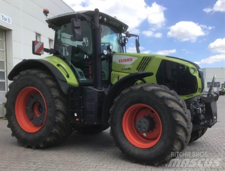 CLAAS AXION 870 Traktory