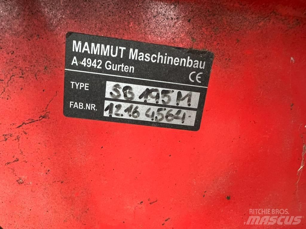 Mammut SB195M Zařízení na vykládku sil