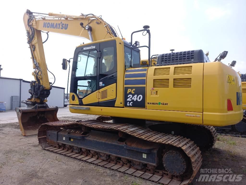 Komatsu PC 240 LC Pásová rýpadla