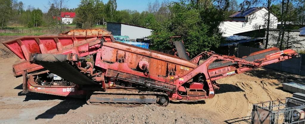 Sandvik QE 440 Mobilní třídiče