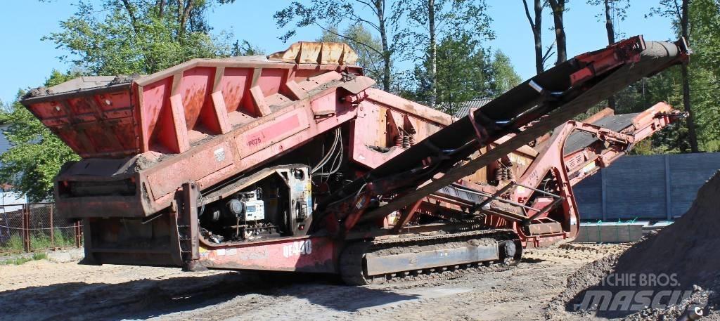 Sandvik QE 440 Mobilní třídiče