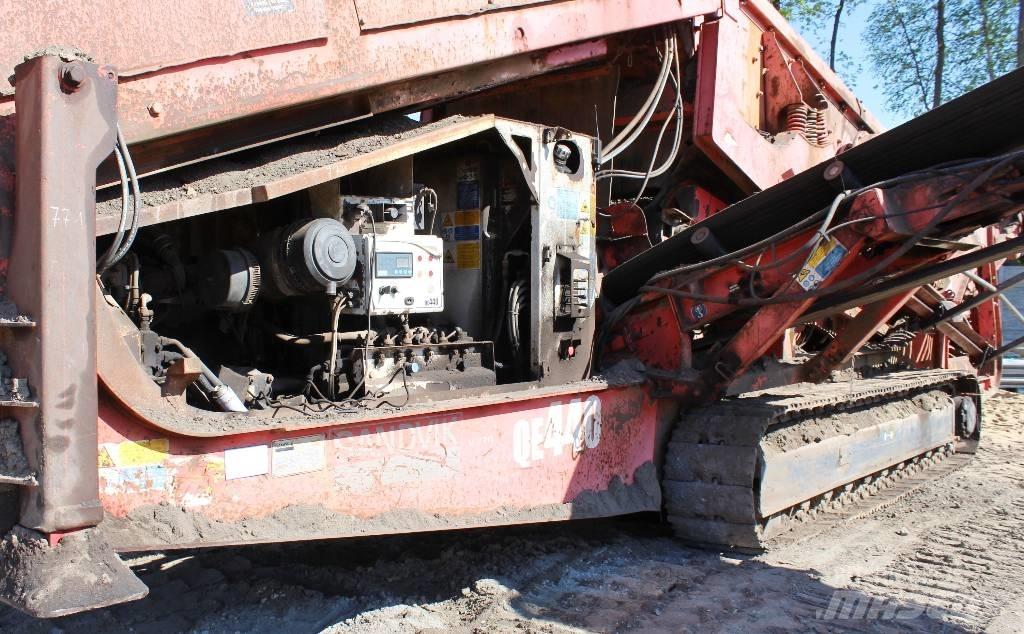 Sandvik QE 440 Mobilní třídiče