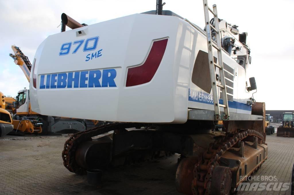 Liebherr R970 SME Pásová rýpadla