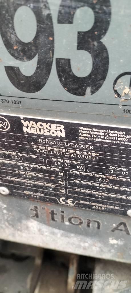 Wacker Neuson EZ 17 Mini rýpadla < 7t
