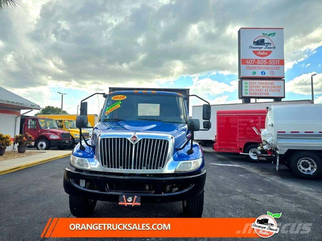 International MV607 Valníky/Sklápěcí bočnice