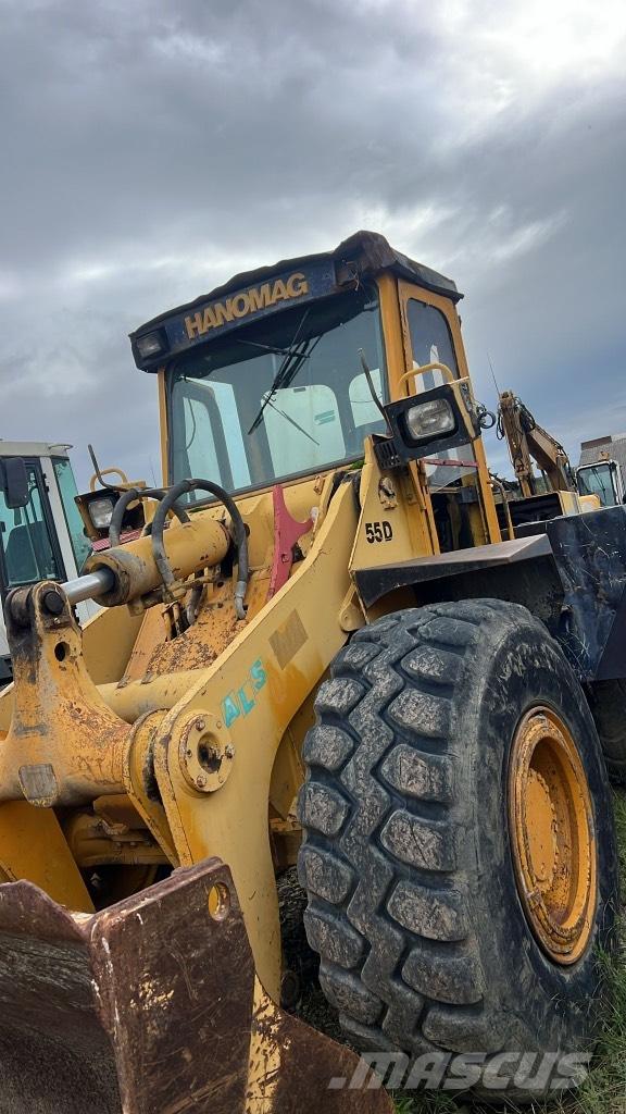 Hanomag 55 D Výložníky a lžíce