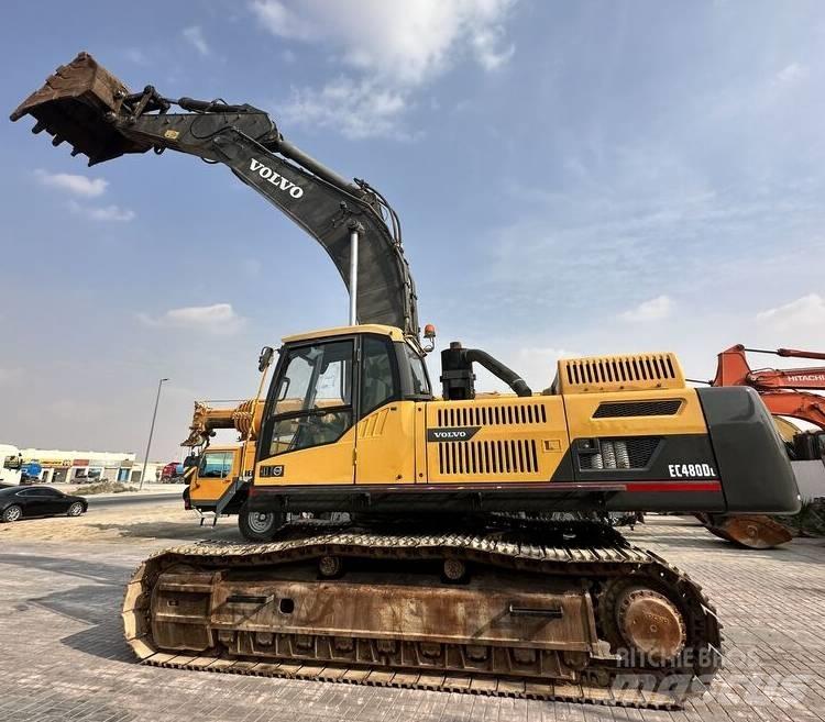 Volvo EC480DL Pásová rýpadla