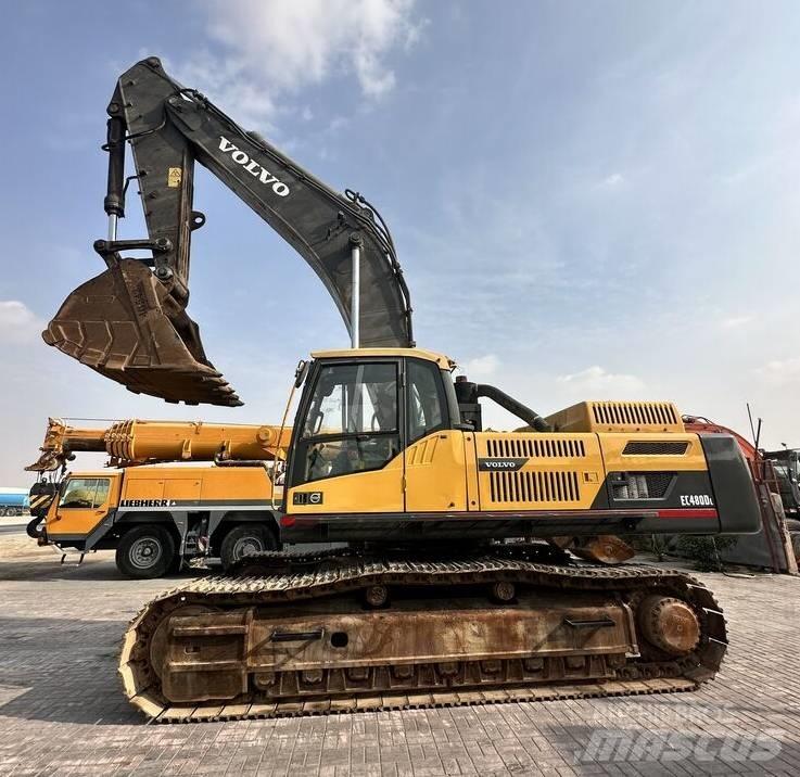 Volvo EC480DL Pásová rýpadla