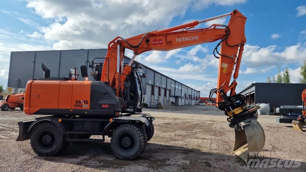 Hitachi ZX170W-5 2P Kolová rýpadla