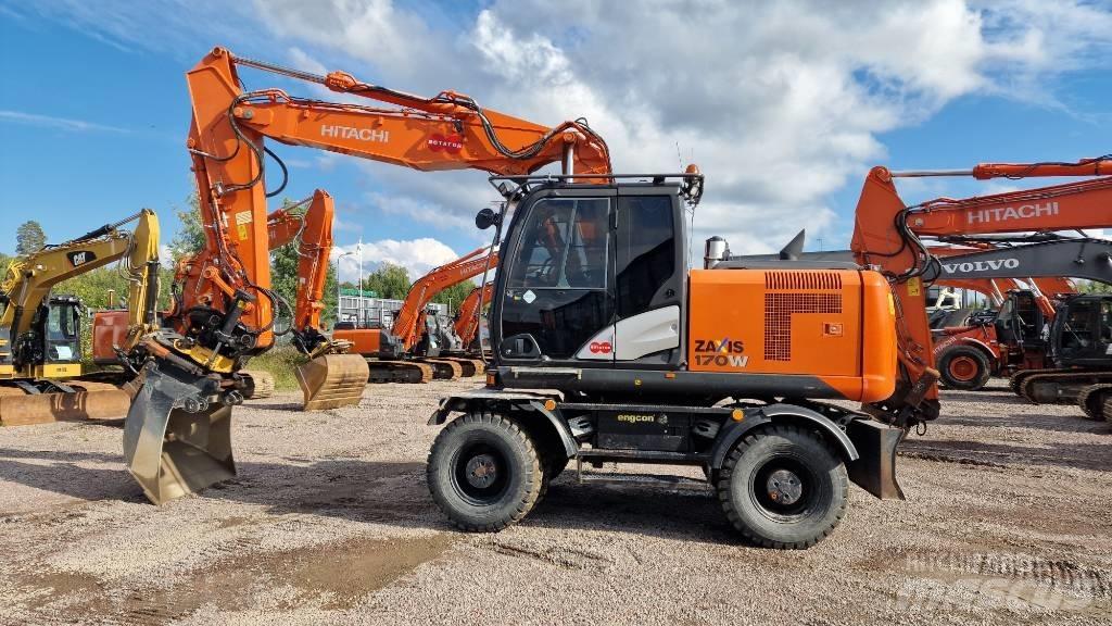 Hitachi ZX170W-5 2P Kolová rýpadla