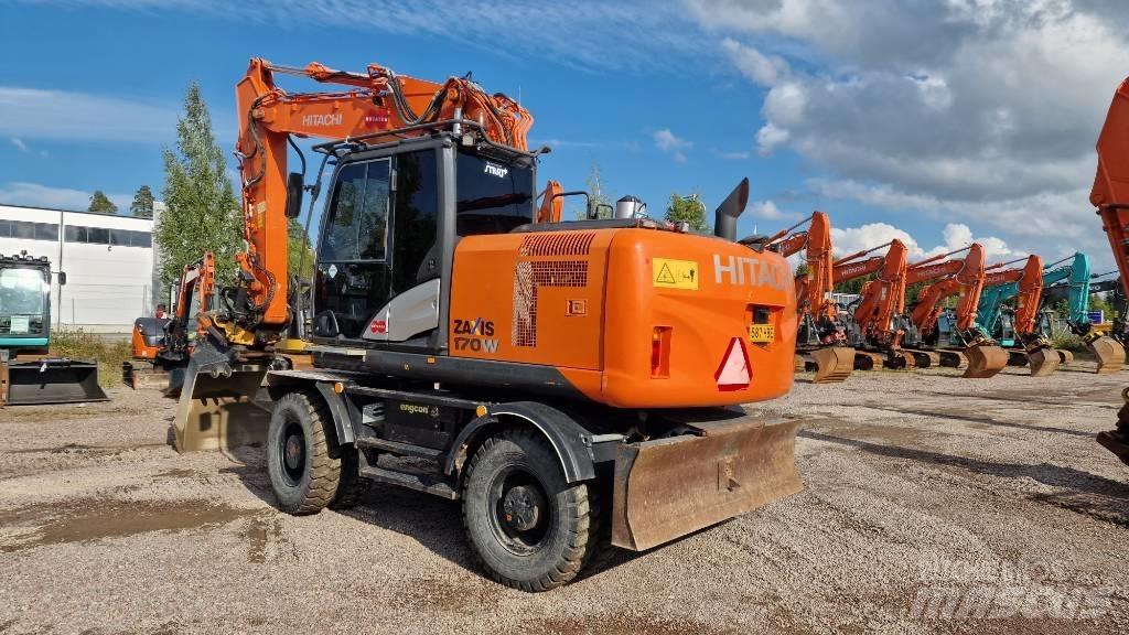 Hitachi ZX170W-5 2P Kolová rýpadla