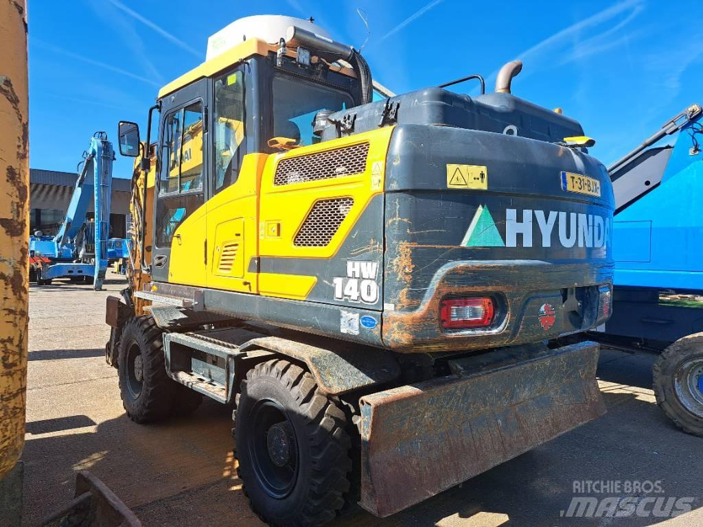 Hyundai HW140 Kolová rýpadla