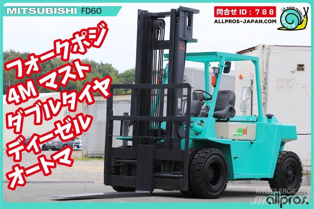 Mitsubishi FD60 Dieselové vozíky