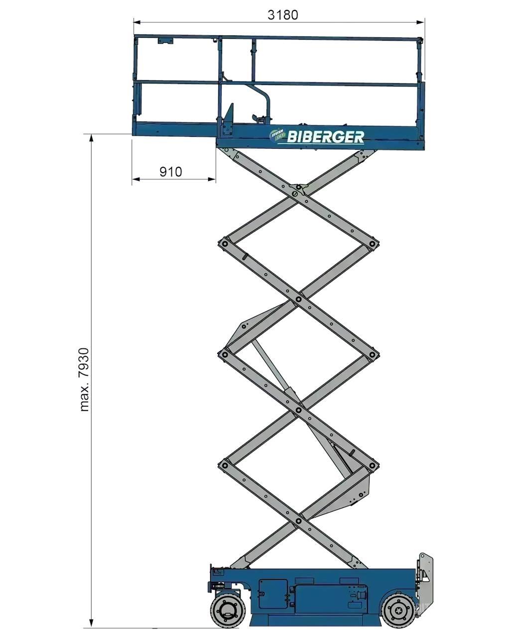 Genie GS 2632 Nůžková zvedací plošina