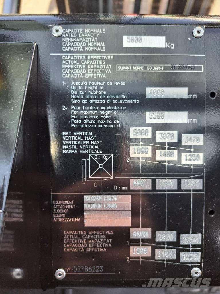 Manitou M 50-4 Terénní vysokozdvižné vozíky