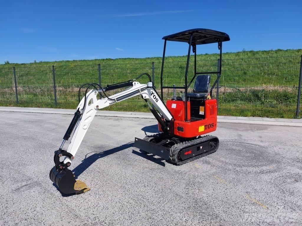TOS R319 Mini rýpadla < 7t