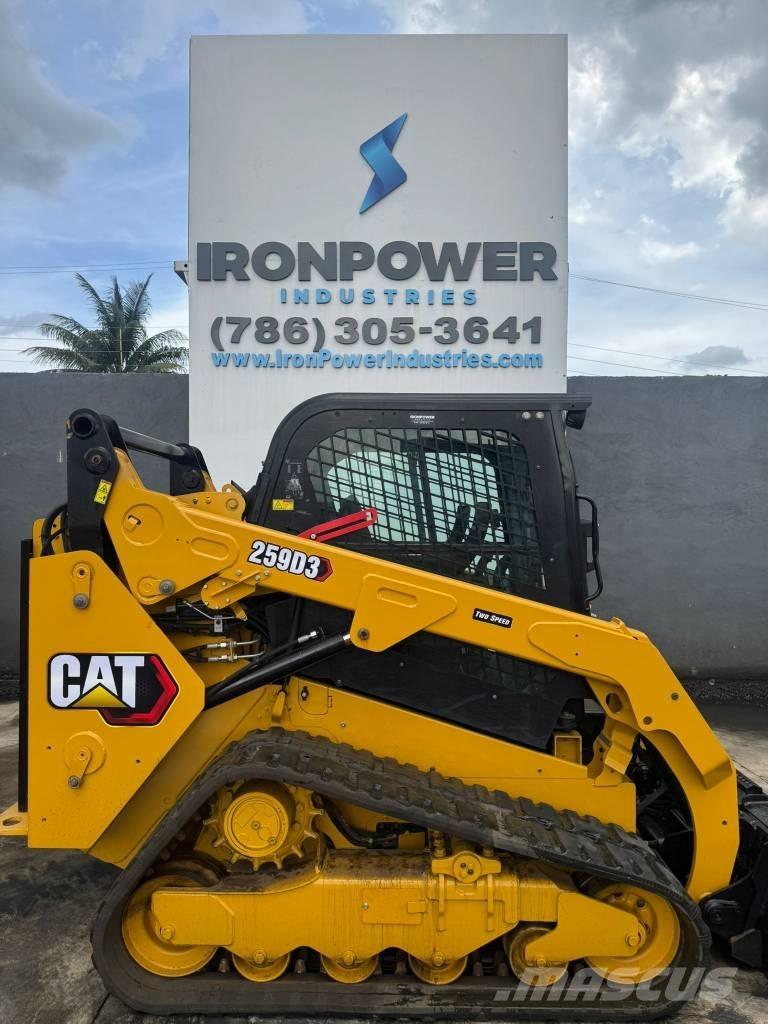 CAT 259 D3 Smykem řízené nakladače