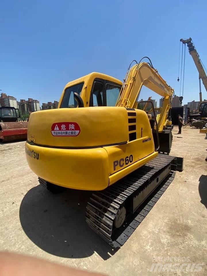 Komatsu PC60-7 Pásová rýpadla