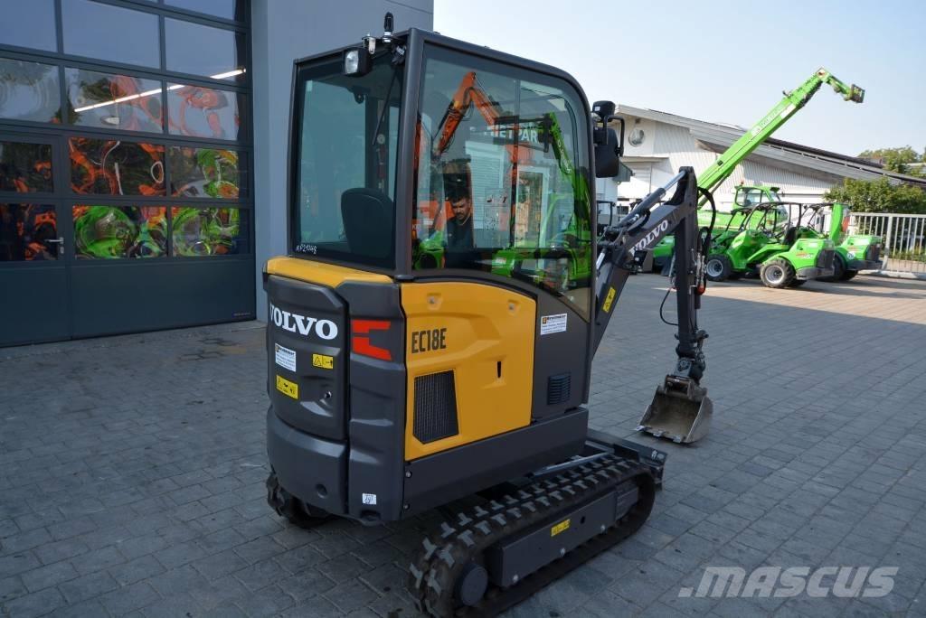 Volvo EC 18 E Mini rýpadla < 7t
