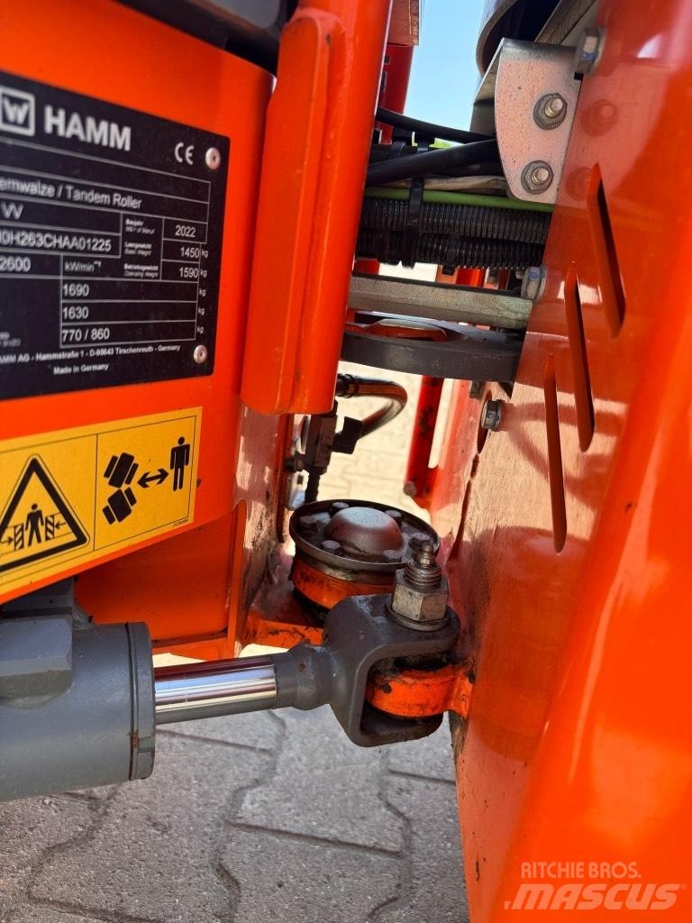 Hamm HD 8 VV Tandemové válce