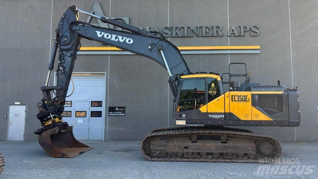 Volvo EC 350 EL Pásová rýpadla