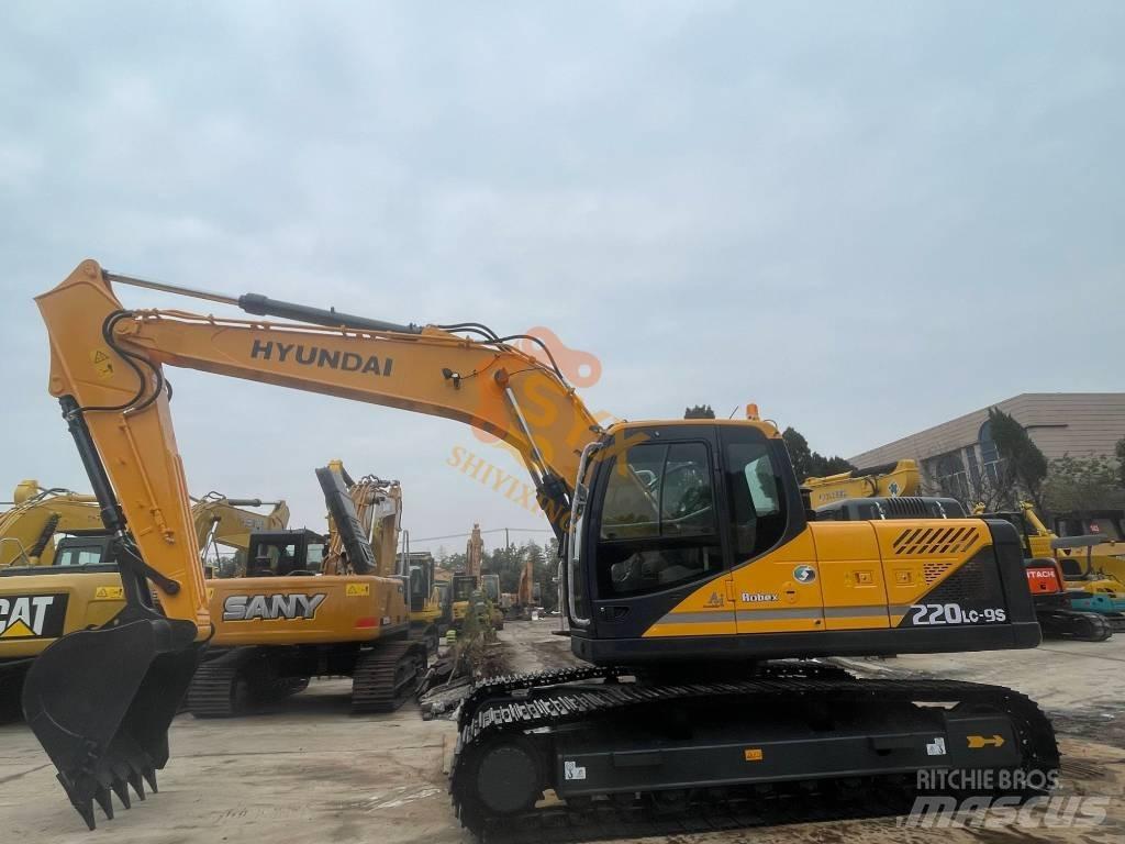 Hyundai Robex 220 Pásová rýpadla