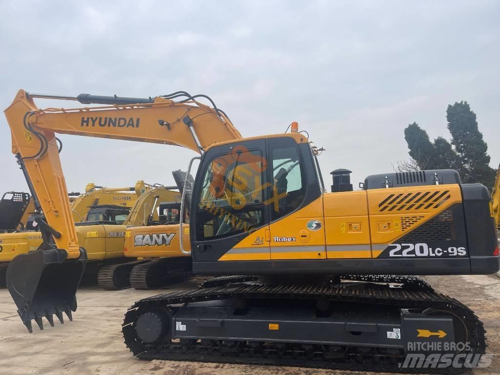 Hyundai Robex 220 Pásová rýpadla