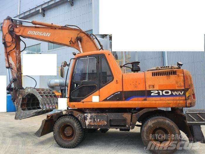 Daewoo Solar 210 W V Kolová rýpadla