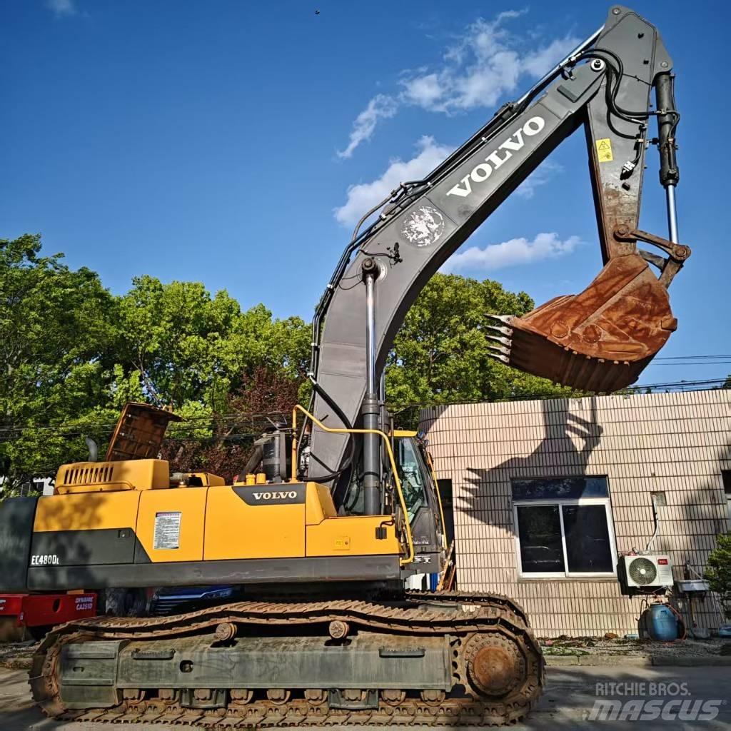 Volvo EC 480 D L Pásová rýpadla