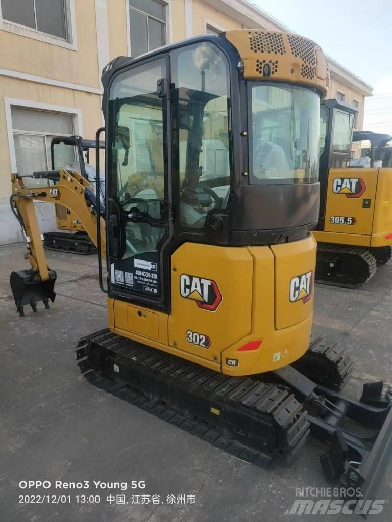 CAT 302 CR Kolová rýpadla