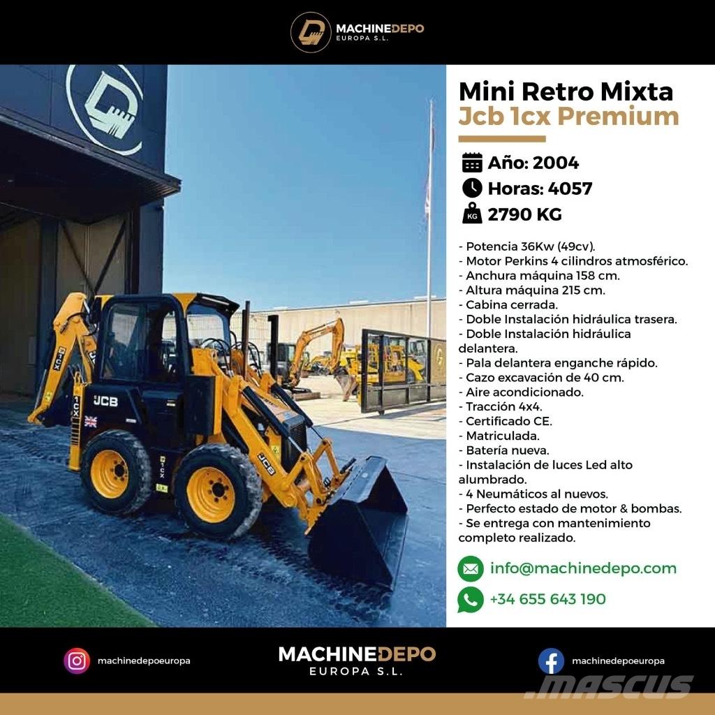 JCB 1 CX Rýpadlo-nakladače