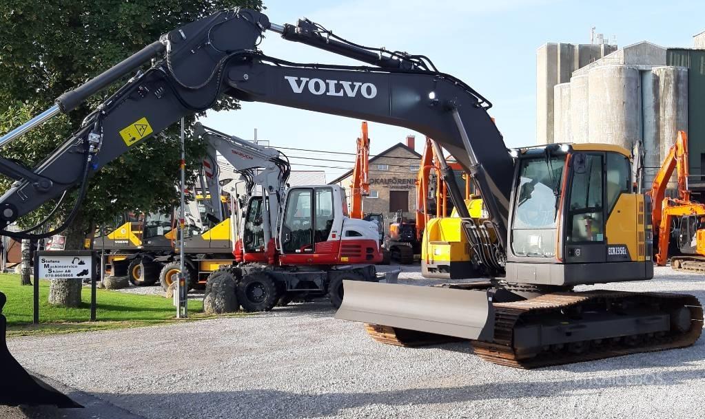 Volvo ECR 235 E Pásová rýpadla
