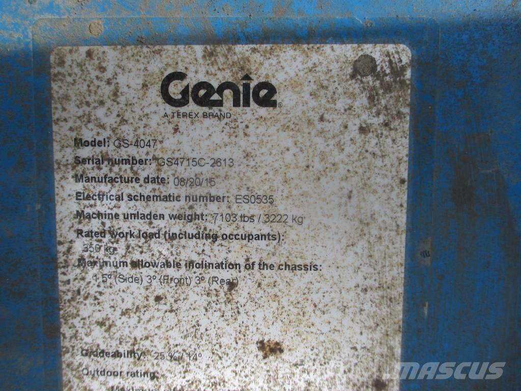 Genie GS 4047 Nůžková zvedací plošina