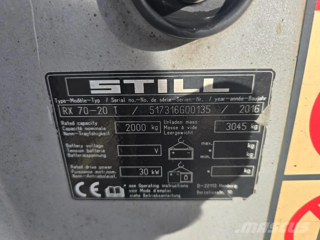 Still RX 70-20 LPG vozíky