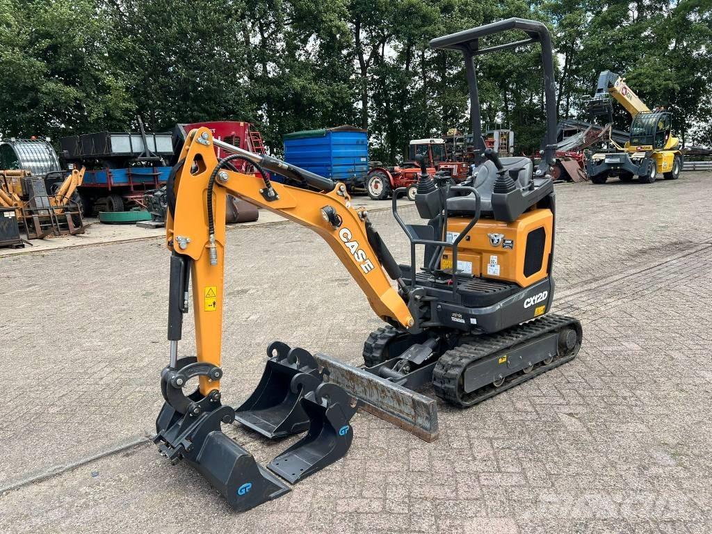 CASE CX 12 D Mini rýpadla < 7t